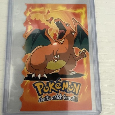 Pokémon CHARIZARD #6 Embossed Die-Cut Evolution 6 of 12 Black Logo!