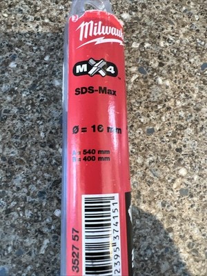 Milwaukee SDS Max MX4 Bohrereinsatz 16 mm 4932352757