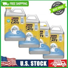 4 Jug Tidy Cats Clumping Cat Litter, Glade Clear Springs Deodorizing, 20 lb. Jug