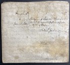 1747 English Antique Legal Document Wax Seal Derby UK Historic Parchment Deed — photo 6