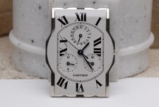 CARTIER TANK AMERICAINE DIAL HANDS & 212P NON-WORKING REPAIR MOVEMENT $725!!