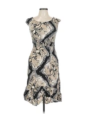 AB Studio Women Ivory Cocktail Dress 10