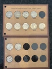 Franklin Half Dollars - Lot of 12 - in Whitman Album Page - No Reserve