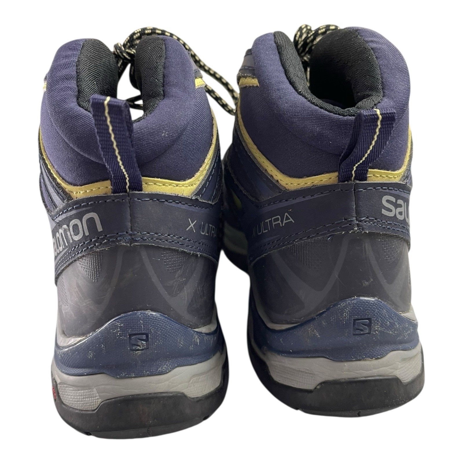 Scarpe da trekking SALOMON X in pelle ultra viola taglia 8