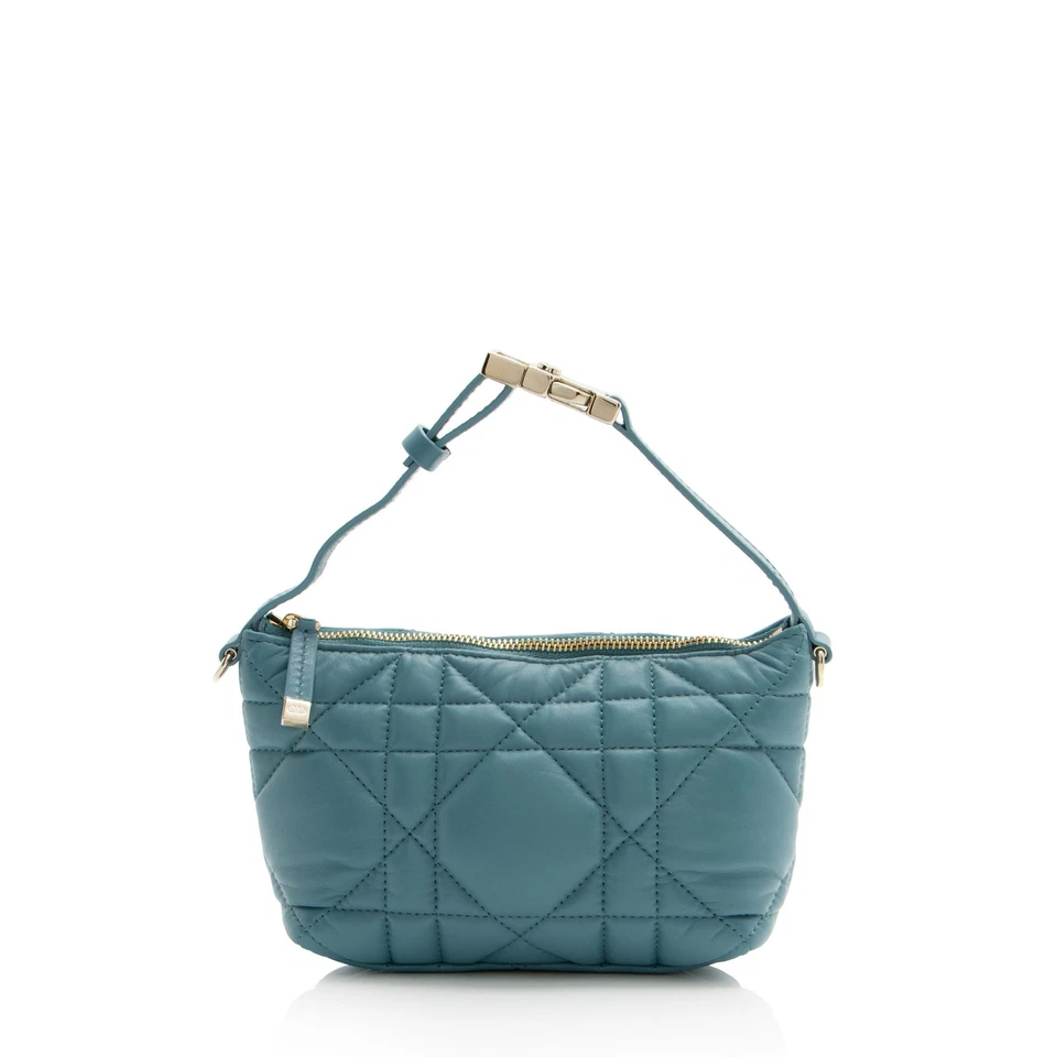 Bolsa pequeña Dior piel de becerro Diortravel Nomad