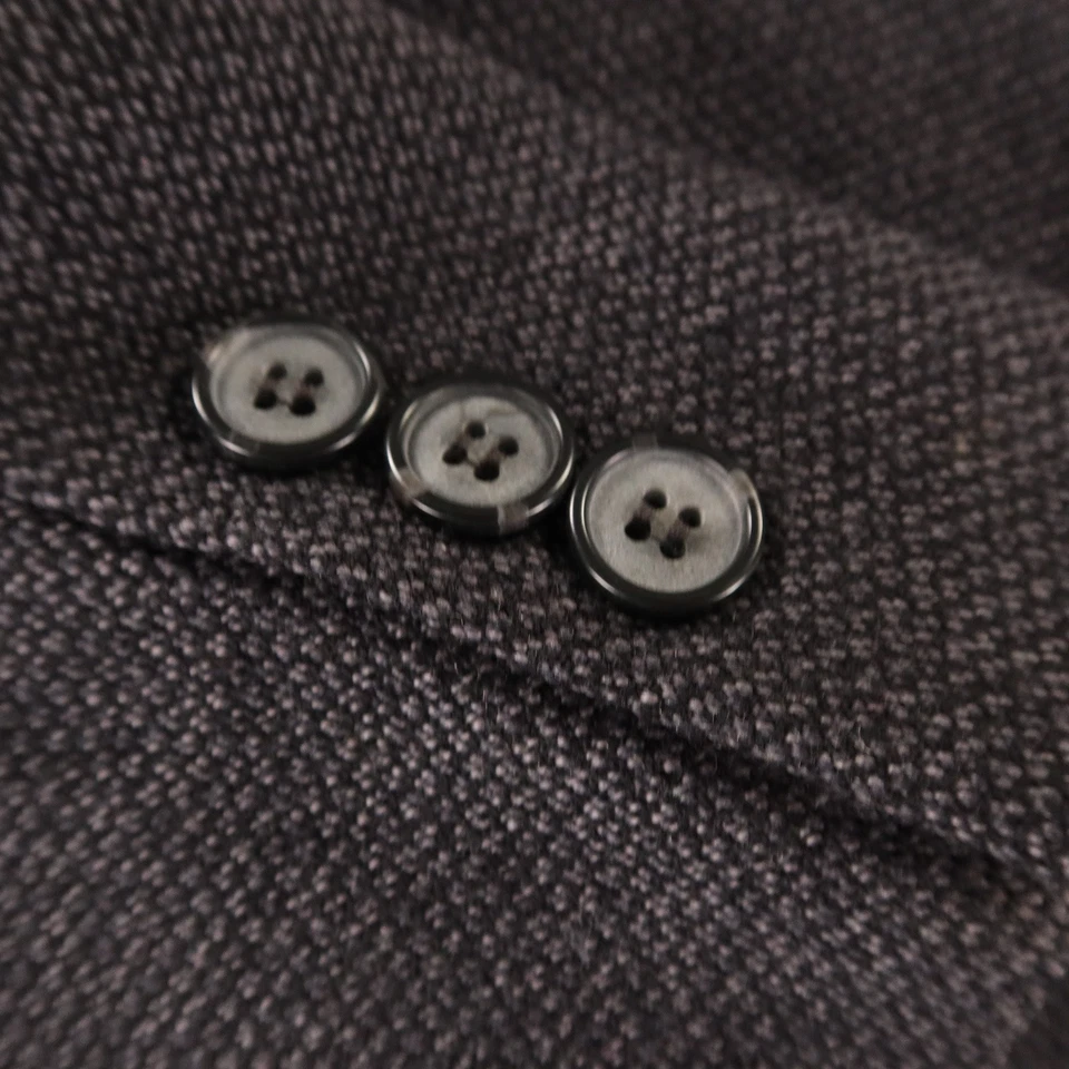 Chaqueta de tweed de colección 2XL 50R gris grano de cebada 100 % lana lana blazer Foto 4 de 4