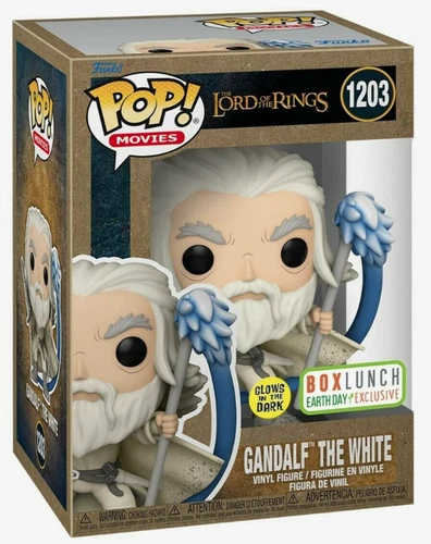 Funko POP! Movies: The Lord of The Rings - Gandalf The White (BoxLunch)(GiTD) #1