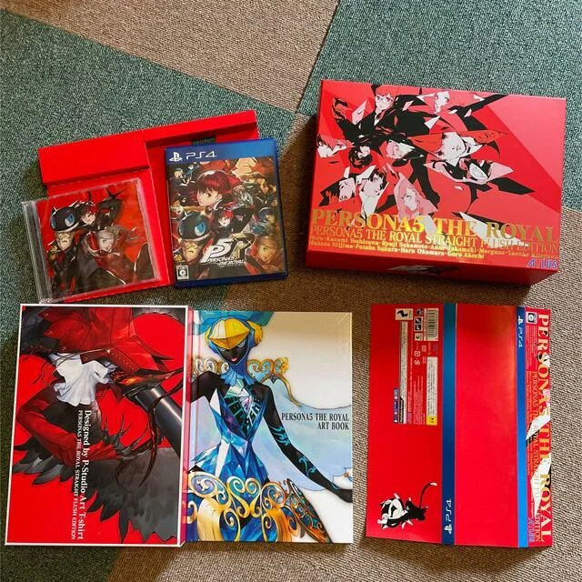 PS4 Persona 5 The Royal Straight Flush Edition Limited Edition Japan import Sony