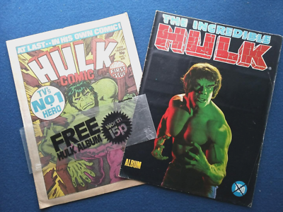 The Hulk Comic (Marvel UK ) No.1: March 7 1979 with FKS Free Gift