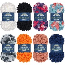 JubileeYarn Fun Finger Sparkle Loops Yarn
