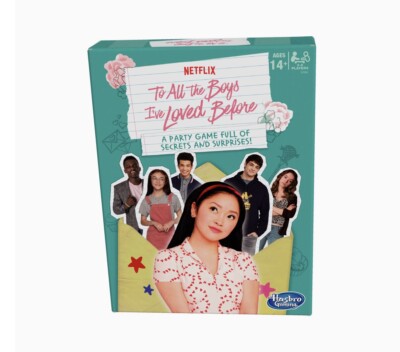 Hasbro Netflix To All The Boys I've Loved Before Game Ages 14+ Secrets Surprises