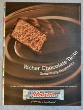 2011 Magazine Advertisement Page 3 Musketeers Chocolate Candy Bar Print Ad