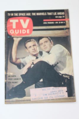 TV Guide April 28 1962 Ron Harper Robert Lansing ''87th Precinct'' ~Dallas Ed.