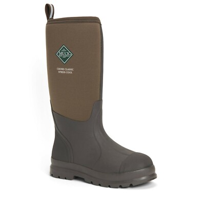 Muck Boot Men's Chore Classic Tall Xpress Cool, Bark