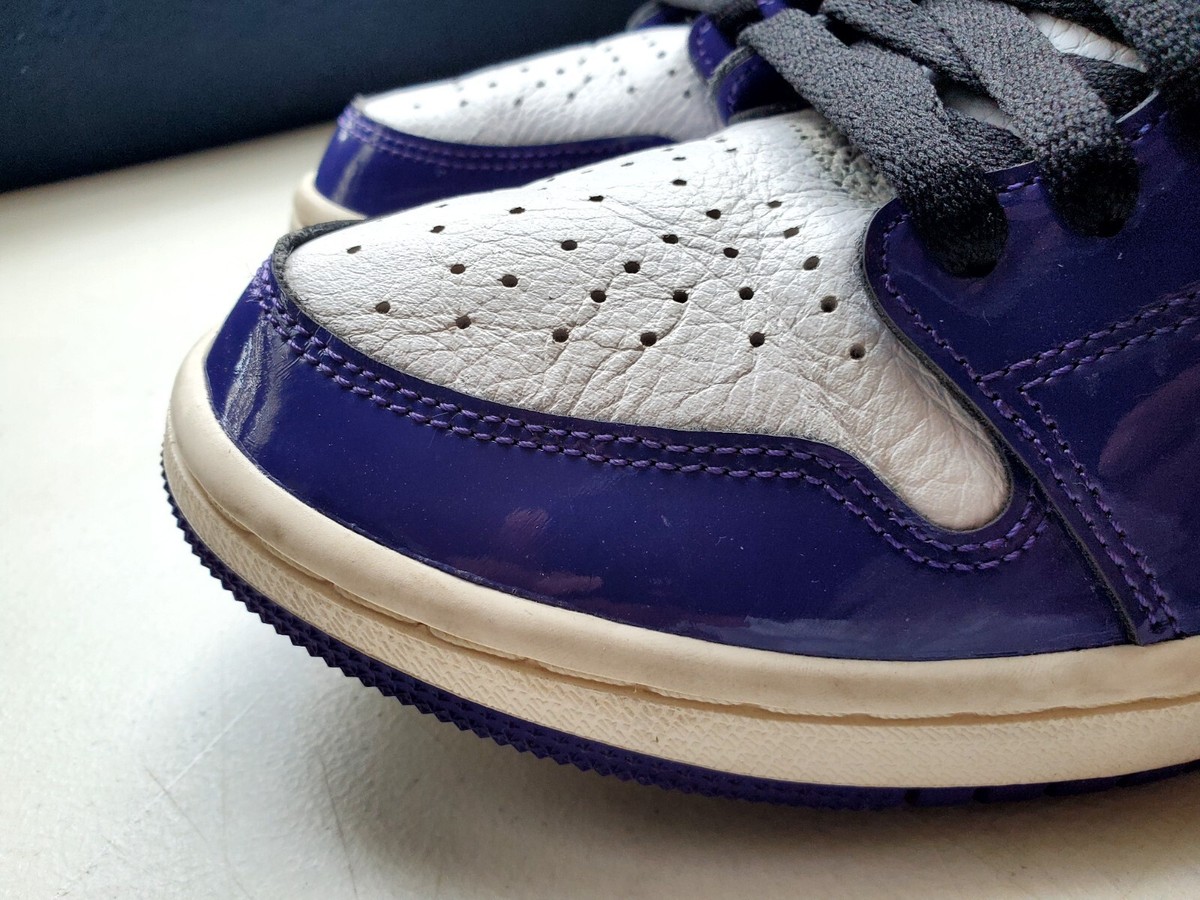 air jordan 1 zoom air cmft purple patent