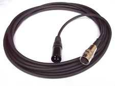 6Mtr DIN KLEIN TUCHEL TO XLR CABLE Sennheiser MKH 406T 415T MD421 Beyer M160 M88