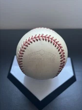 Enron Field Inaugural Season Silver MLB official rawlings baseball