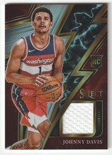 2022 Panini Select - Johnny Davis (RC) Prizm Sparks #S-JD