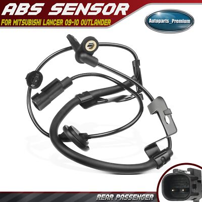 A-Premium ABS Wheel Speed Sensor Compatible with Mitsubishi Lancer 2008-2014 Outlander 2010-2013 Outlander Sport 2011 Rear Left and Right 2-PC, Transmission Speed - Canada