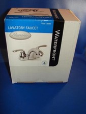 Waterfront Premier Lavatory Faucet Without Pop Up 126959 Chrome Finish BRAND NEW