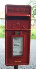 Photo 6x4 Close up, Elizabeth II postbox on New Street, Fressingfield Pos c2016