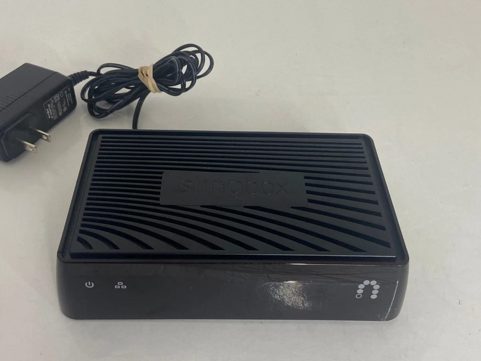 🍌 Sling Media Streamer Slingbox M2 Negro (SB375-100) Unidad + Cable Adaptador de CA I2 Foto 3 de 4