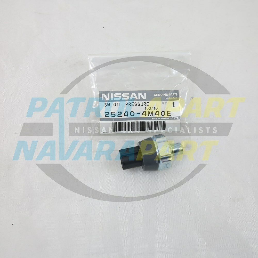 Genuine Nissan Navara D22 D40 YD25 VQ40 Oil Pressure Switch (252404M40E ...