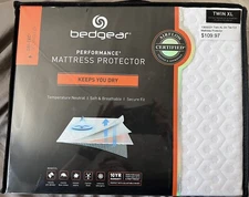 Bedgear Dri-Tec 5.0 Mattress Protector, Twin XL Size, New in Package