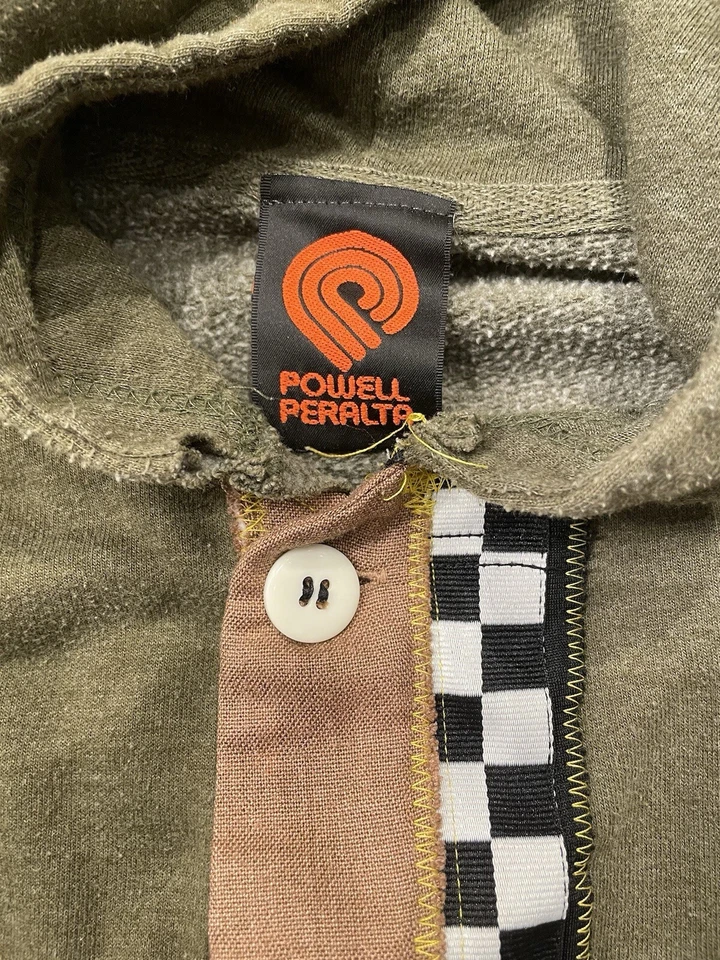 Vintage POWELL PERALTA Bones Caballero Hoodie Graphic Print  90s Y2K Mens Large - Image 3 of 4