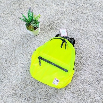 NWT Neon Yellow Lola Starchild Nylon Backpack | eBay UK display picture 3