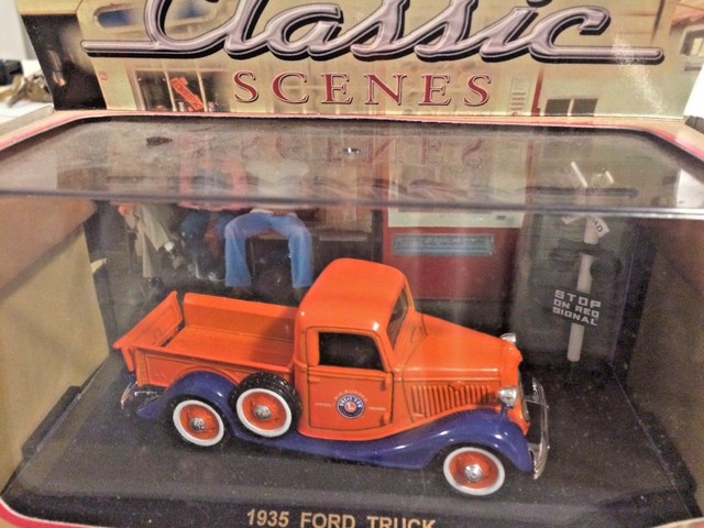 Road Champs Classic Scenes 1935 Ford Truck Lionel 143 Nip