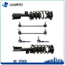 6 Pieces Front Complete Struts & Rear Sway Bar Links For 2002 - 2007 Saturn Vue