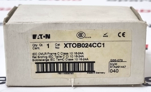 EATON XTOB024CC1 Thermal Overload Relay (2Pcs in lot) - Picture 11 of 11