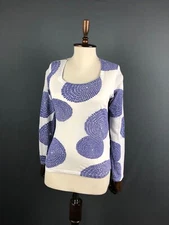 A.P.C. Top Cotton Women Size S White Floral Printed