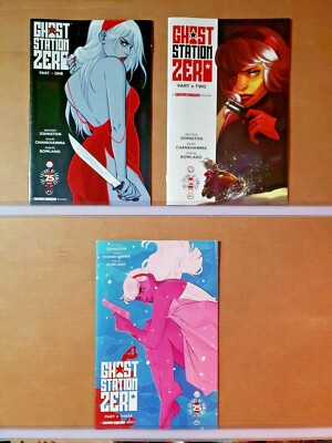 GHOST STATION ZERO #'s 1, 2 & 3  Image Comics  Baboushka Russian Spy  (D799)