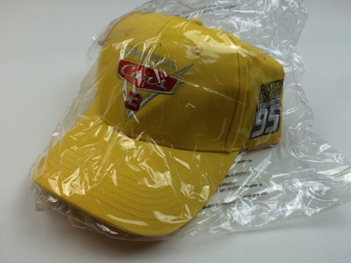 Cars 3 Ball Cap Yellow Hat Pixar 2017 