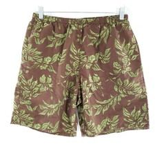 Patagonia Men Baggies Short Nylon Floral Green Brown Size L 29x8 - 58031