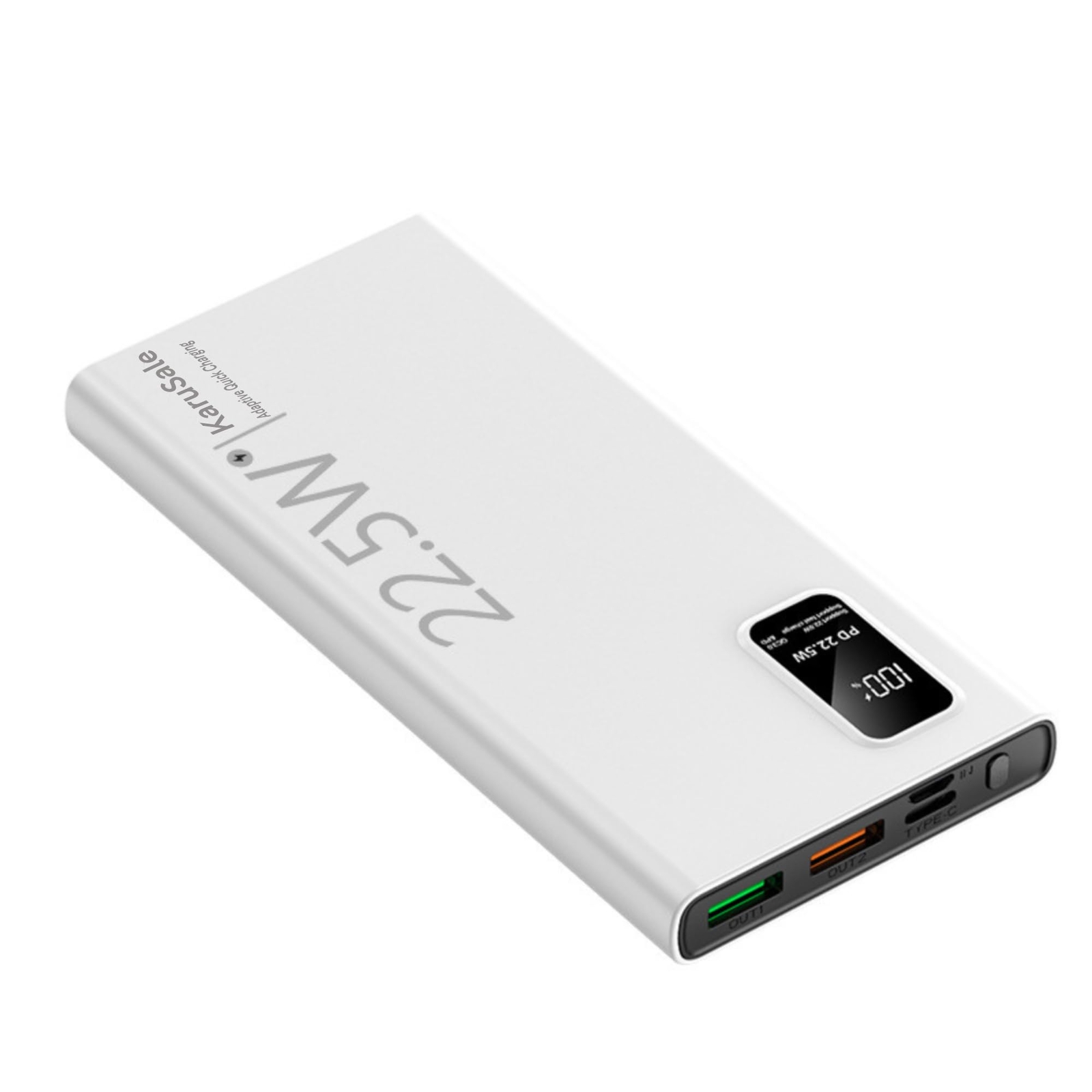50,000mAh PD 22.5W Fast Power Bank with QC 3.0 & Dual USB-C Ports