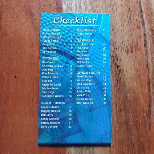 Fleer 94-95 NBA Jam Session Tall Basketball Cards - Assorted Singles - You Pick - Picture 39 of 40