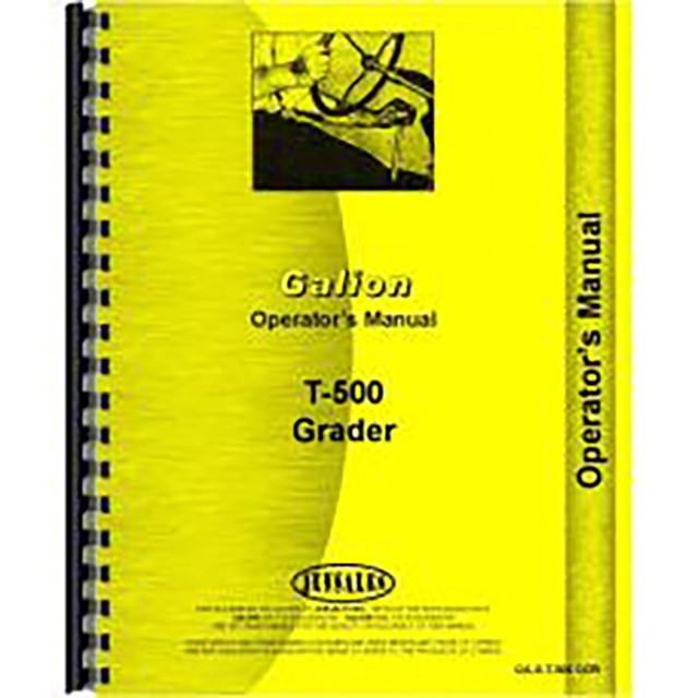 Champion motor grader manual