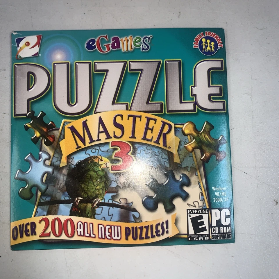 Vintage Game Master Series - Puzzle Master 3 PC Game - Used - Image 2 of 4