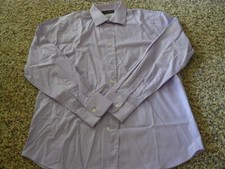 MENS DOLCE AND GABBANA GOLD SHIRT LIGHT PURPLE COLOR SIZE 42