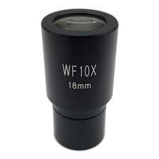 WF10X 18mm Eyepiece Lens for Biological Microscope w/ Scale 0.01mm Mount 23.2mm