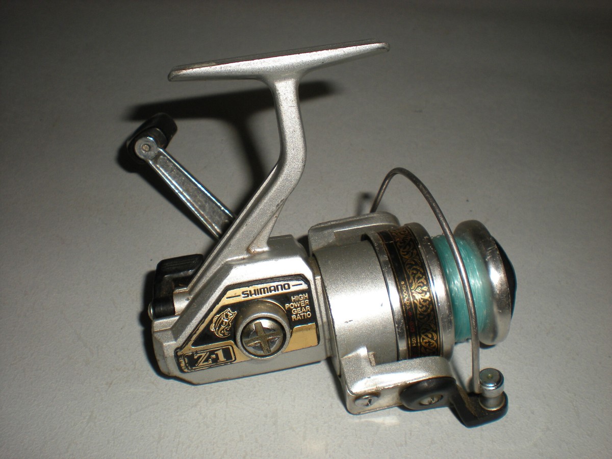 Vintage Rare Shimano Z-1 Hihg Power Gear Ratio Fishing Reel Vintage Rare Shimano Z-1 Hihg Power Gear Ratio Fishing Reel