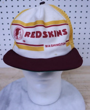 RARE VINTAGE Used Washington Redskins Hat Mesh New Era USA Trucker Cap NFL - USA
