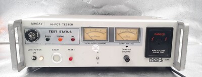 ROD-L M100AV Hipot Tester Ground Continuity Monitoring  AVS5-28-40
