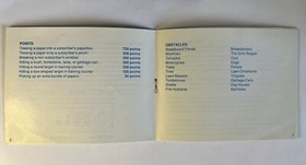 Paperboy NES Nintendo Cartridge Authentic With Manual And Sleeve