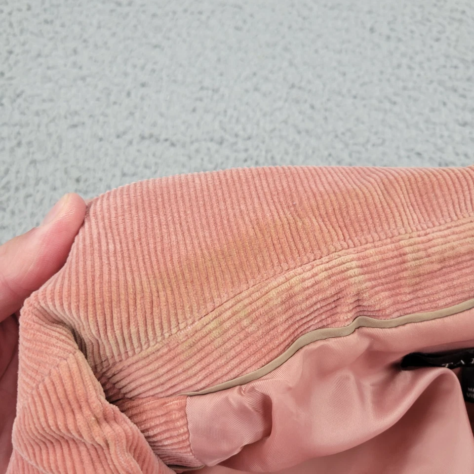 Talbots Blazer Womens 10 Salmon Corduroy Button Long Sleeve - Image 4 of 4