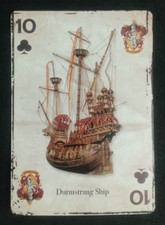 Harry Potter Playing Card Durmstrang Ship 10 Clubs