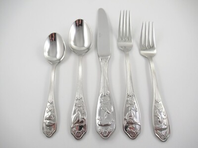 Spode WOODLAND by Wallace Glossy Stainless Steel Flatware Your Choice of  Pieces - Main Image